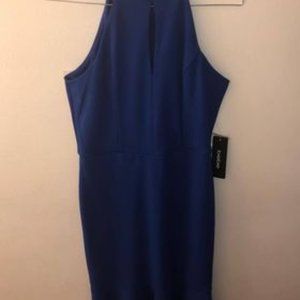 Bebe Blue Dress
